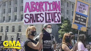 Texas abortion ban law closer to Supreme Court l GMA