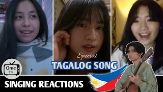 SPECIAL LAGU PHILIPPINES ! semua nya kaget saat Cewek cewek filipina ini aku nyanyiin lagu Tagalog