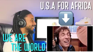 U.S.A. For Africa - We Are the World (Official Video) [Reaction]