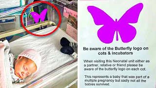 If you see a Purple Butterfly on a baby’s crib, make sure you know what it means