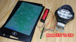 See What's Inside LCD Writing Tablet || Boost Step Up 3.7V To 33V Volt || Display Not Erase