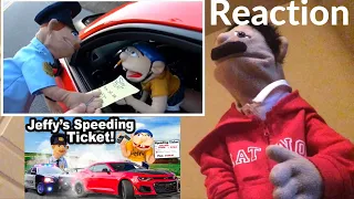 SML Movie: Jeffy's Speeding Ticket Reaction (Puppet Reaction)
