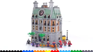 LEGO Sanctum Sanctorum 2022 review & Modular building comparisons! 76218