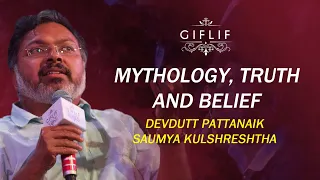 Mythology, truth and belief | Devdutt Pattanaik, Saumya Kulshreshtha | GIFLIF