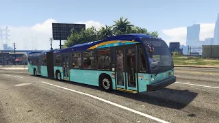 GTA 5 - MTA NovaBus LFS Articulated 5601