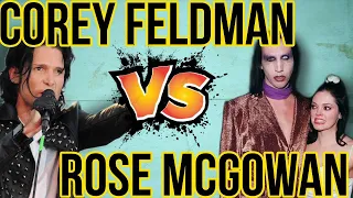 Corey Feldman VS Rose McGowan