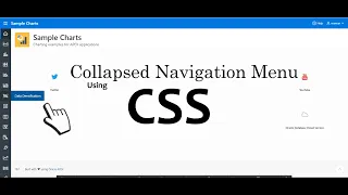 Collapsed Navigation Menu | APEX 20.2 | APEX WITH CSS