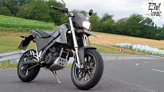 BMW G 650 Xmoto Ride & Review German