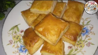 Easiest way to make Puff pastry make your own Puff pastry in 3 fold