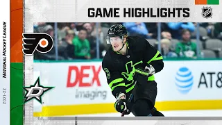 Flyers @ Stars 11/13/21 | NHL Highlights