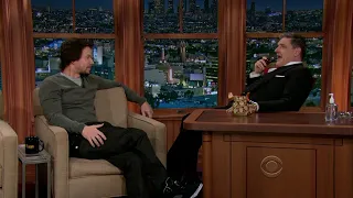 Late Late Show with Craig Ferguson 1/8/2014 Mark Wahlberg, Michaela Conlin