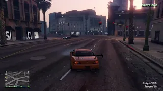 Gta 5 drifting through los Santos (no mods)💯