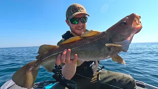 Catching Cod From A SIB - North Berwick, Scotland