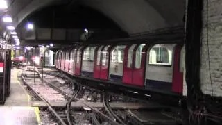 London Underground Waterloo and City Line 1992TS 65503 arrive into Waterloo.