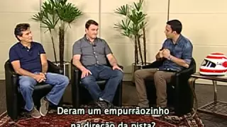 Entrevista especial com Nigel Mansell e Nelson Piquet em 2013 parte 1