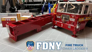 Build the FDNY Ladder 9 Fire Truck 1:24 Scale - Pack 5 - Stages 31-37