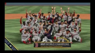 MLB® The Show™ 21 March To October: The Boston Red Sox Win 2021 World Series!