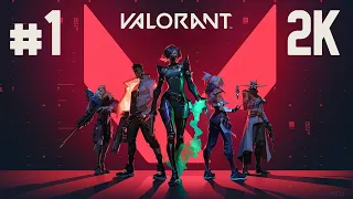 Valorant ⦁ Прохождение #1 ⦁ Без комментариев ⦁ 2K60FPS