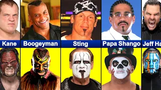 WWE Wrestlers With & Without Face Paint & Mask in Real Life