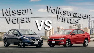 Nissan Versa VS Volkswagen Virtus -  ¿Cuál es mejor? | Autocosmos