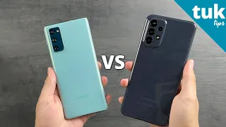 Galaxy A23 vs Galaxy S20 FE - SPEED TEST