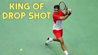 Roger Federer Drop Shot Mastery • The King 👑 Of Drop Shots!