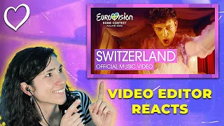 Video Editor Reacts to Nemo "The Code"  🇨🇭 | EuroVision 2024