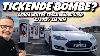 Altes Tesla Model S 85D im Check. Akku Zustand Risiken Reparaturen Kosten uvm. Erfahrungsbericht