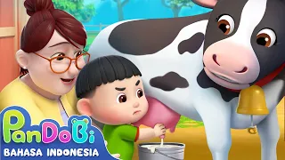 Kita Akan Menjadi Petani Kecil Hari Ini | Lagu Keluarga Anak-anak | Super Pandobi Bahasa Indonesia