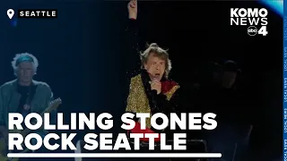 Legendary rock band 'The Rolling Stones' return to Seattle for the first time in 5 years