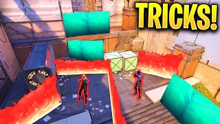 Valorant: These IMMORTAL Tricks work EVERY TIME..! - OP & 200IQ Tricks - Valorant Highlights Montage