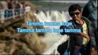 Tamma Tamma Loge Karaoke With Lyrics - Duet Version - Thaanedar