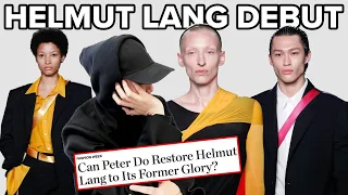 Can Peter Do Revive Helmut Lang? (SS24 Debut Review)