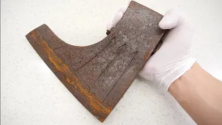 sharpest Japanese Rust Axe in the world