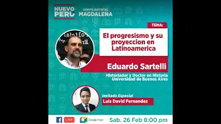 Charla/debate de Eduardo Sartelli sobre el Progresismo con docentes universitarios peruanos-2022.