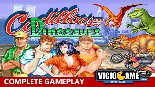 🎮 Cadillacs and Dinosaurs (Arcade) Complete Gameplay