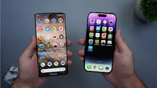 iPhone 14 Pro vs Google Pixel 7 Pro | Speed Test