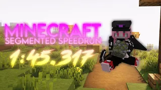 Minecraft Segmented SSG Speedrun 2.0 [1:45.317]