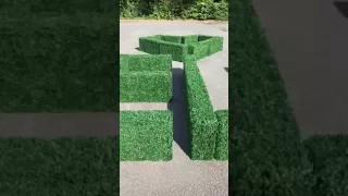 Artificial Hedge Maze