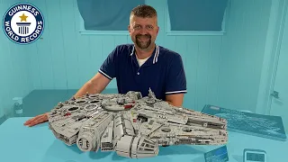 Fastest time to build the LEGO® Millennium Falcon - Guinness World Records