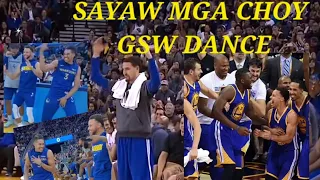 Nagbudots ang mga Warriors Players - Sayaw Mga Choy