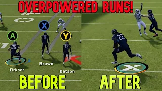 🚨THIS IS CHEATING!🚨 Most Overpowered 3 Play Run Offense in Madden NFL 22! Best Plays Tips and Tricks