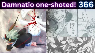 asta is on another level! asta vs damnatio! black clover 366 spoilers