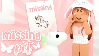 roblox: My Pet Went Missing in Adopt Me! *Roleplay* | grace k ✧