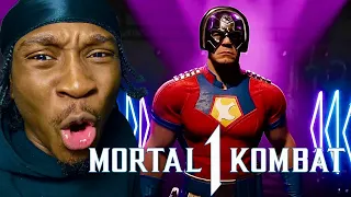 Peacemaker Gameplay Trailer Reaction!! - MORTAL KOMBAT 1