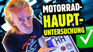 WAS PRÜFT DER TÜV? Motorrad Hauptuntersuchung!