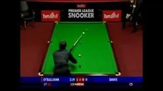 ronnie o'sullivan vs steve davis pls 2007