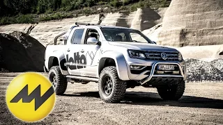 Super-Pickup Challenge | Amarok Delta vs Toyota Hilux Nestle | Motorvision