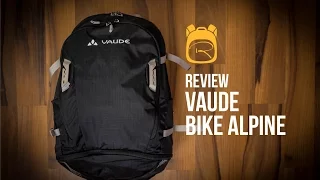 Vaude Bike Alpin 25+5 - Review auf Deutsch - Rucksack Test