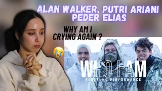 Putri Ariani x Alan Walker x Peder Elias - Who I Am (Restrung) REACTION !!!